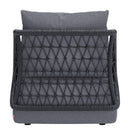 Zuo Modern Mekan Accent Chair in Gray