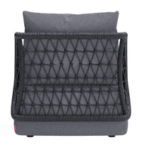 Zuo Modern Mekan Accent Chair in Gray