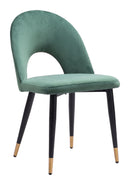 Zuo Modern Menlo Dining Chair in Green