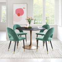 Zuo Modern Menlo Dining Chair in Green