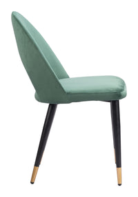 Zuo Modern Menlo Dining Chair in Green