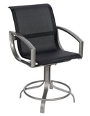 Woodard Metropolis Sling Swivel Counter Stool
