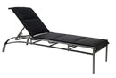 Woodard Metropolis Padded Sling Adjustable Chaise Lounge - Stackable