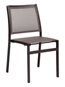Florida Seating Powder Coating Aluminum Side Chair with Textile Back and Seat - AL-5724S