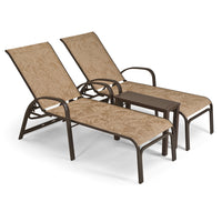 Telescope Casual  10" X 27" Marine Grade Polymer Chaise Table