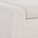 Sunpan Hartley Storage Bench in Distressed Nash Zebra / Natural - Moto Succo