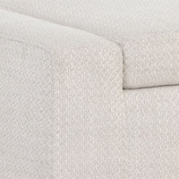 Sunpan Hartley Storage Bench in Distressed Nash Zebra / Natural - Moto Succo