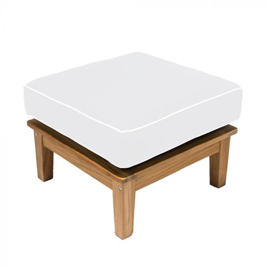 Royal Teak Miami Ottoman / FRAME ONLY