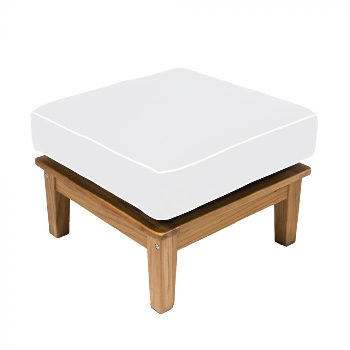 Royal Teak Miami Ottoman / FRAME ONLY