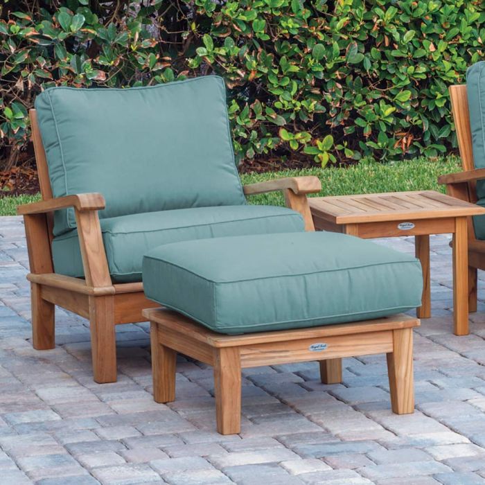 Royal Teak Miami Ottoman / FRAME ONLY