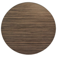 BFM Seating Midtown Round Table Top Laminate with Honeycomb Core In Textured Concrete/Driftwood/Textured Espresso/Safari/Sawmill Oak