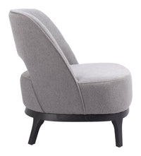 Zuo Modern Mistley Accent Chair in Brown/Gray