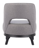 Zuo Modern Mistley Accent Chair in Brown/Gray