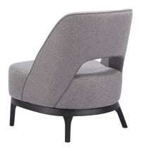 Zuo Modern Mistley Accent Chair in Brown/Gray
