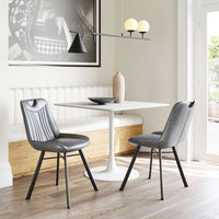 Zuo Modern Molly Dining Table in White
