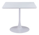 Zuo Modern Molly Dining Table in White
