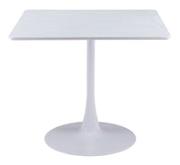 Zuo Modern Molly Dining Table in White