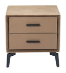 Zuo Modern Montana Side Table in Brown