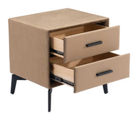Zuo Modern Montana Side Table in Brown