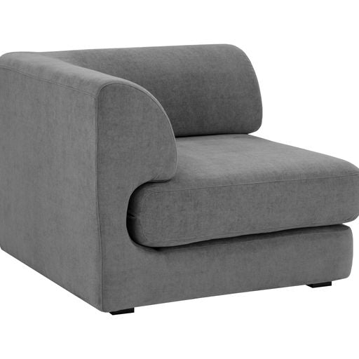 Sunpan Harmony Modular in Corner Chair - Danny Dark Grey