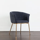 Sunpan Nadine Dining Chair Chacha Grey / Chacha Navy
