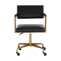 Sunpan Ventouz Office Chair - Vintage Black