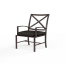Sunset West La Jolla Aluminum Dining Chair with Cushion