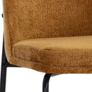 Sunpan Zeke Dining Chair Black - Bergen Marmalade - Set of Two