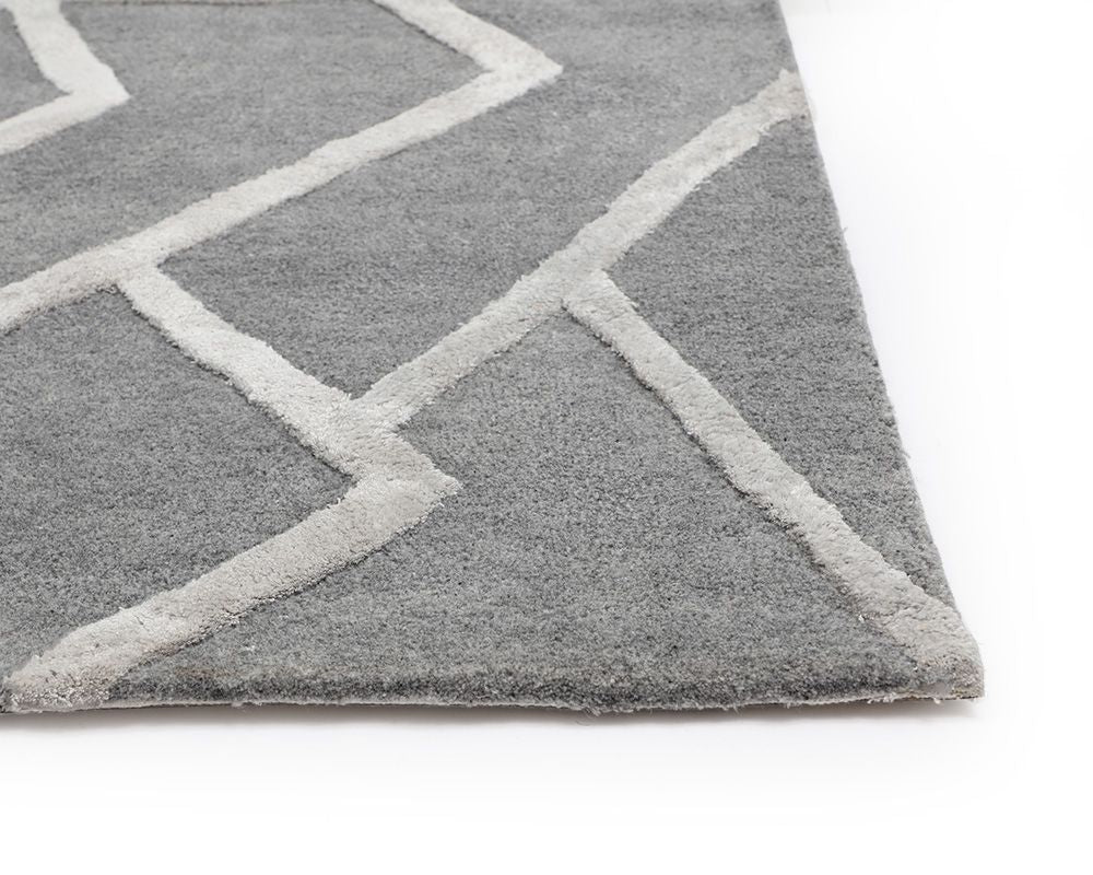 Sunpan Zizi Hand - Tufted Grey - 5' X 8' / 8' X 10' / 9' X 12'