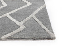 Sunpan Zizi Hand - Tufted Grey - 5' X 8' / 8' X 10' / 9' X 12'