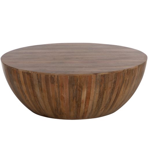 Sunpan Kinsley Coffee Table Small Dark Brown / Grey / Natural