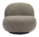 Zuo Modern Myanmar Accent Chair in Cream/Olive Green/Burnt Orange