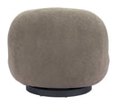 Zuo Modern Myanmar Accent Chair in Cream/Olive Green/Burnt Orange
