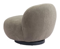 Zuo Modern Myanmar Accent Chair in Cream/Olive Green/Burnt Orange