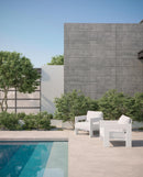 Azzurro Living Mykonos Club Chair With Polar Cushion
