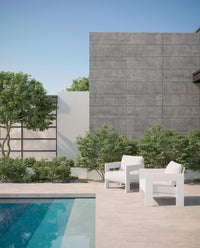 Azzurro Living Mykonos Club Chair With Polar Cushion