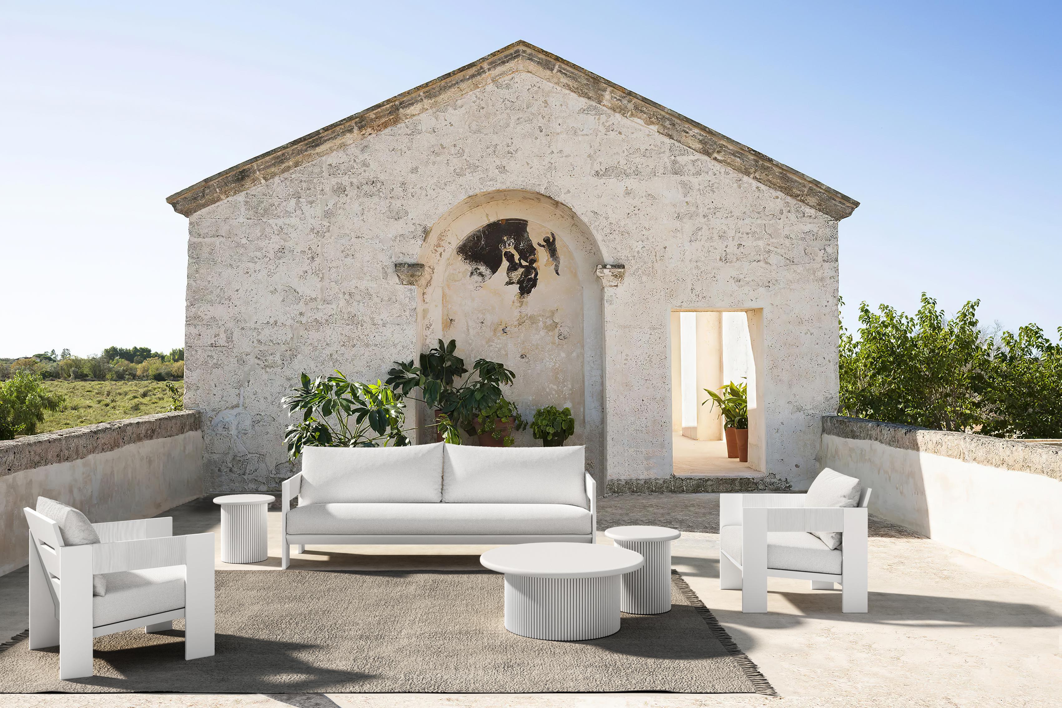 Azzurro Living Mykonos Club Chair With Polar Cushion