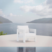 Azzurro Living Mykonos Club Chair With Polar Cushion