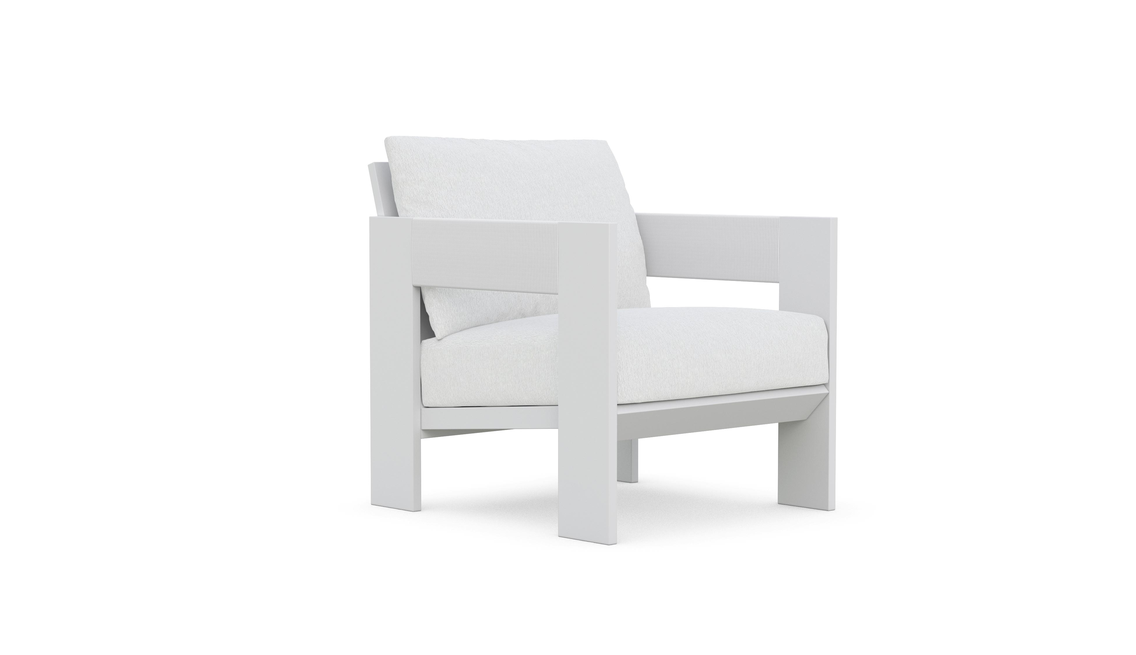 Azzurro Living Mykonos Club Chair With Polar Cushion