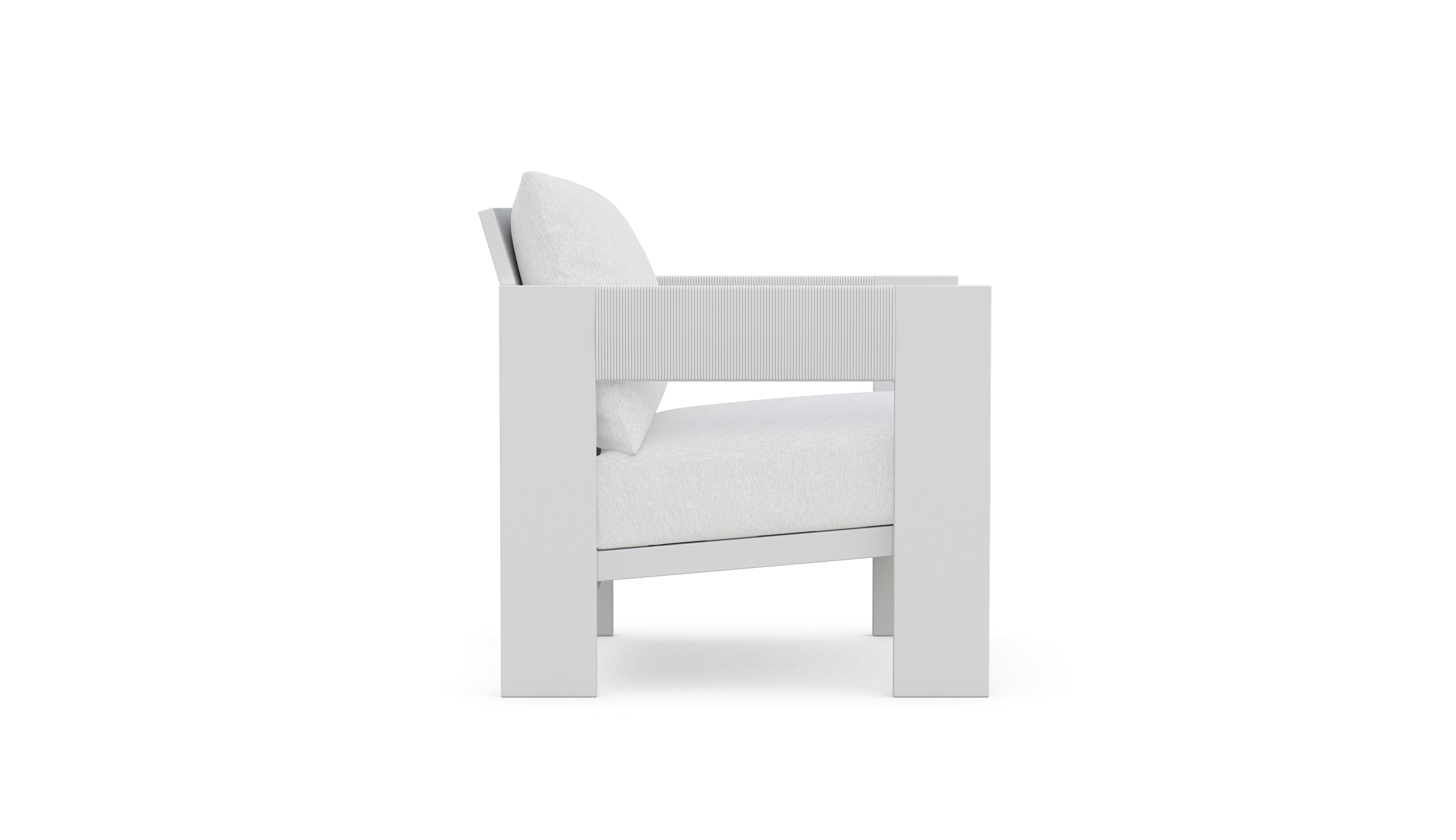 Azzurro Living Mykonos Club Chair With Polar Cushion