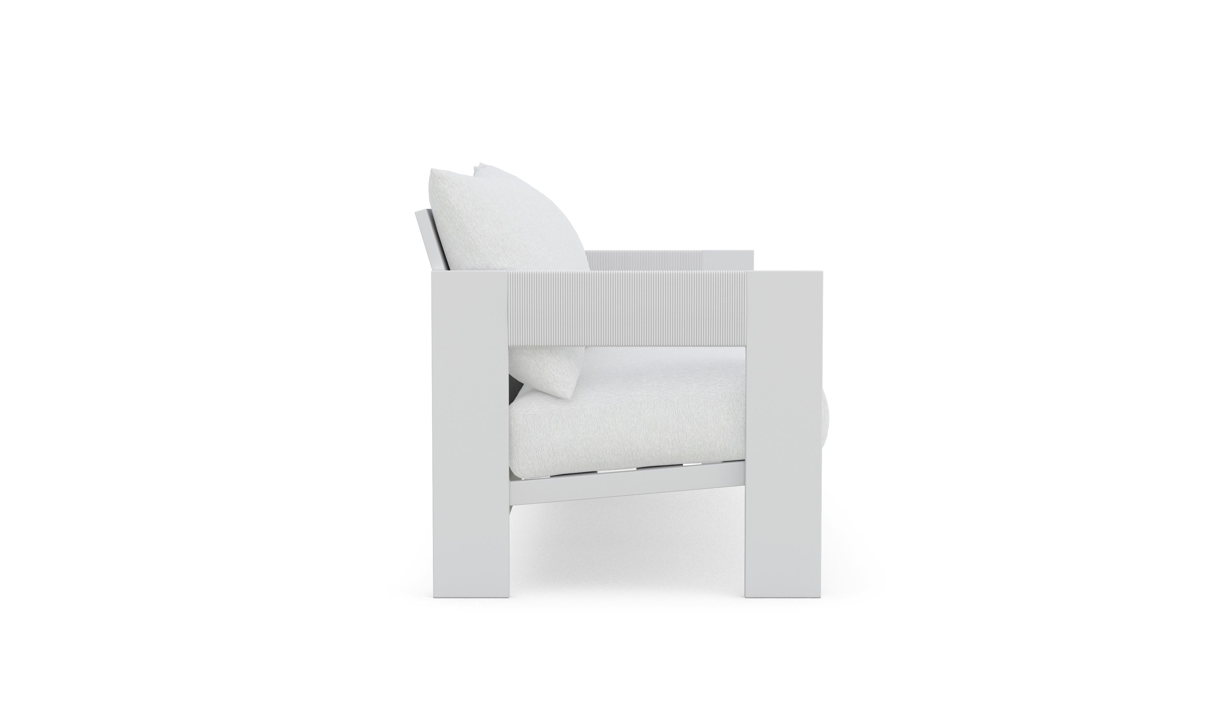 Azzurro Living Mykonos 3 Seat Sofa With Polar Cushion