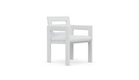 Azzurro Living Mykonos Dining Chair With Polar Cushion (Qty 2)