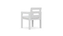 Azzurro Living Mykonos Dining Chair With Polar Cushion (Qty 2)
