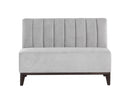 Sunpan Kosovo Modular Banquette Bench Abbington Navy / Polo Club Stone