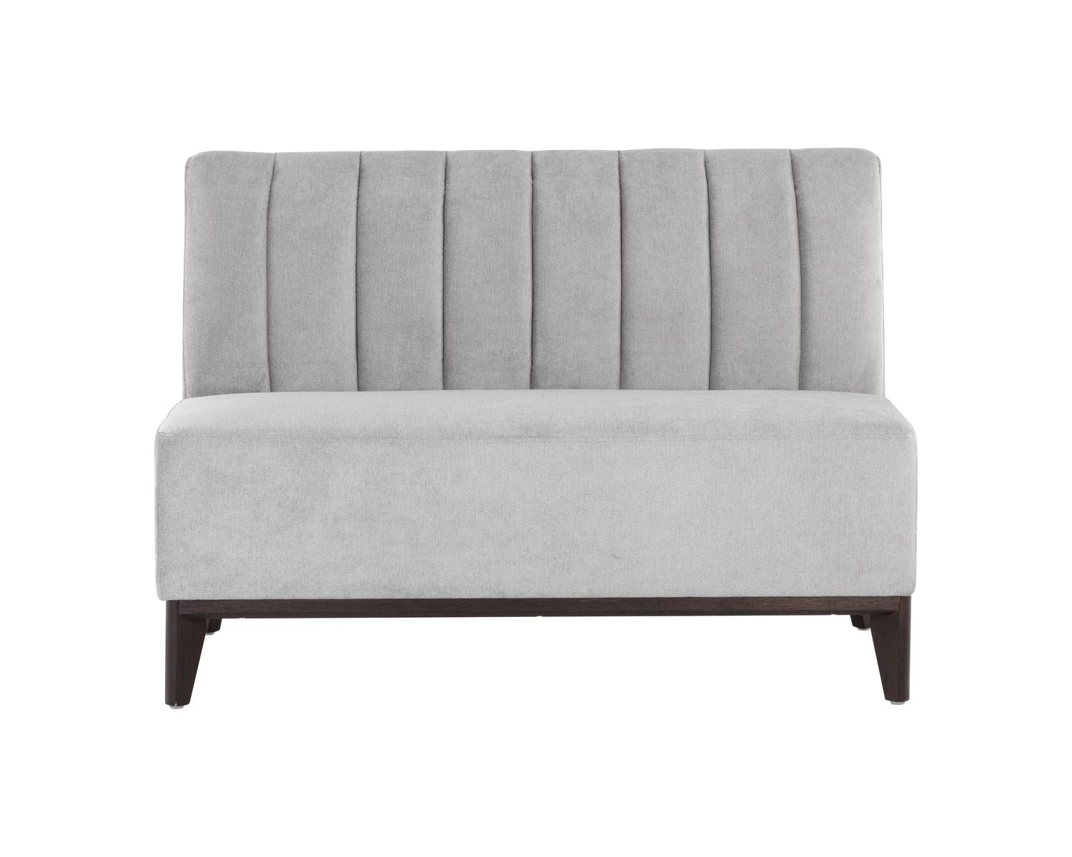 Sunpan Kosovo Modular Banquette Bench Abbington Navy / Polo Club Stone