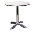 H&D Seating 760R 23.5" Round Aluminum Restaurant Table