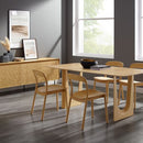 Greenington Hanna Chair Bamboo Seat, Wheat - Set of Two