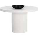 Sunpan Nicolette Dining Table White 40''/50''