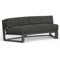 Sunset West Redondo Curved Sofa with Cushion