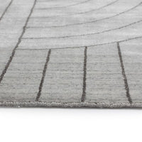 Sunpan Fez Hand-Loomed Rug - Ivory / Grey in  8' X 10' / 9' X 12'